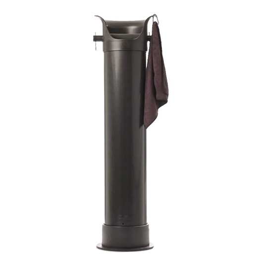 Crema Pro Floor Standing Knock-out Tube Black وعاء تفريغ البن