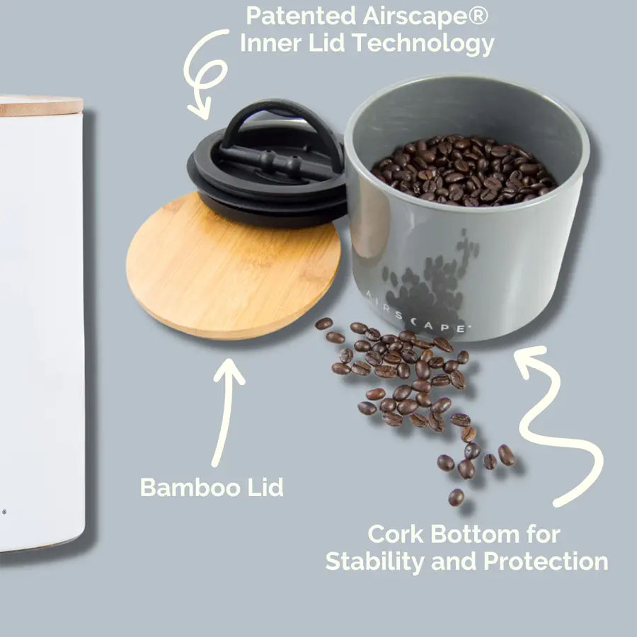Airscape Ceramic Coffee Canister 500g علبة