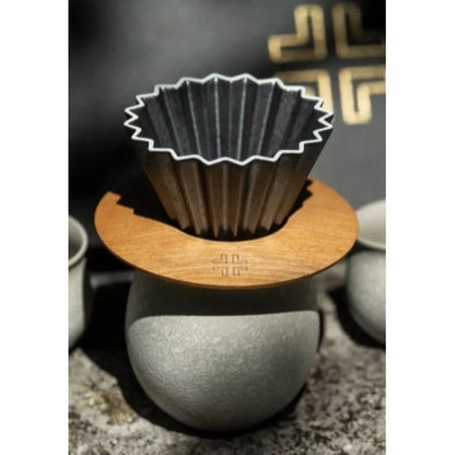 Ninety Plus X Origami Kone Ring حلقة لقمع التقطير