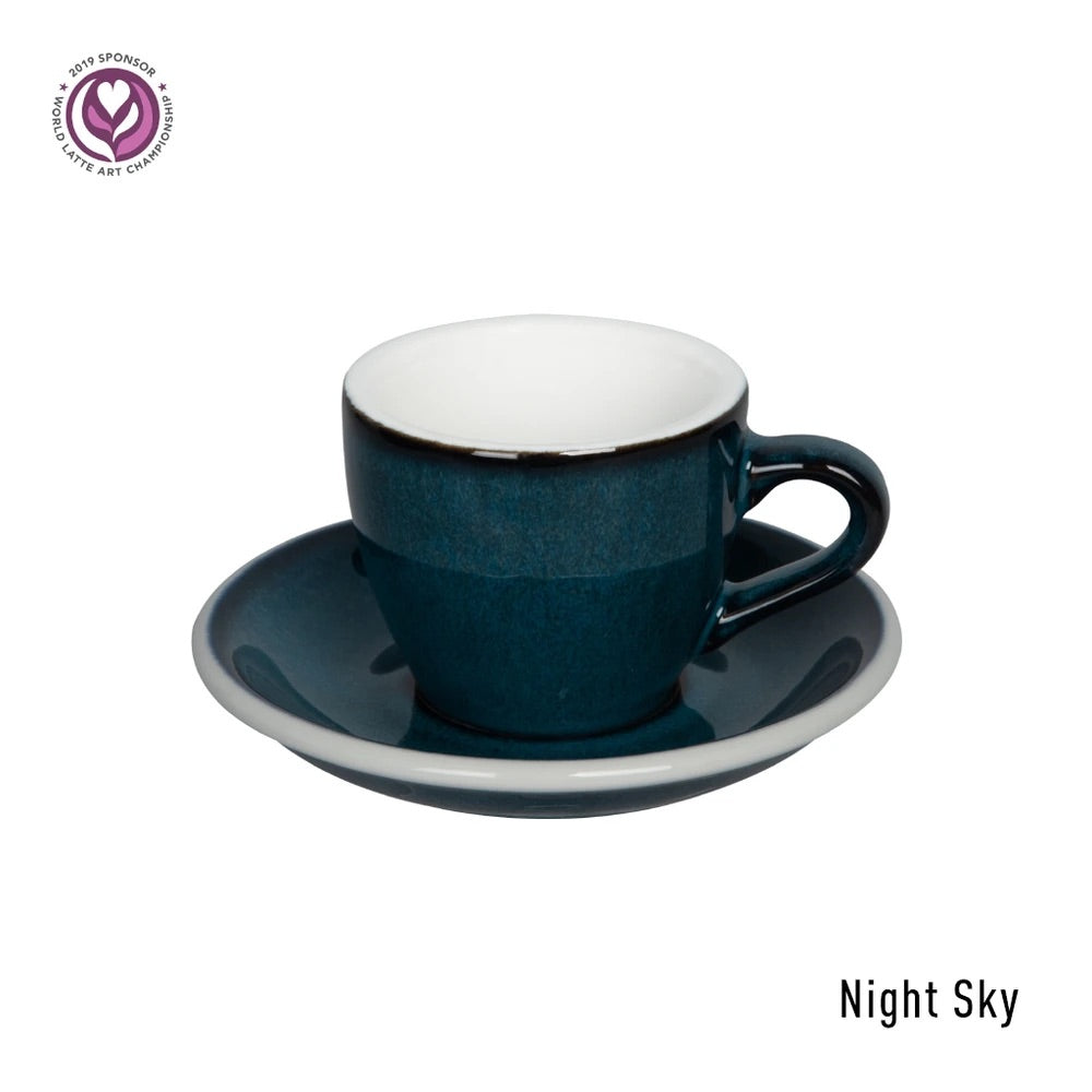 Loveramics Egg Espresso Cup & Saucer 80ml كوب وصحن