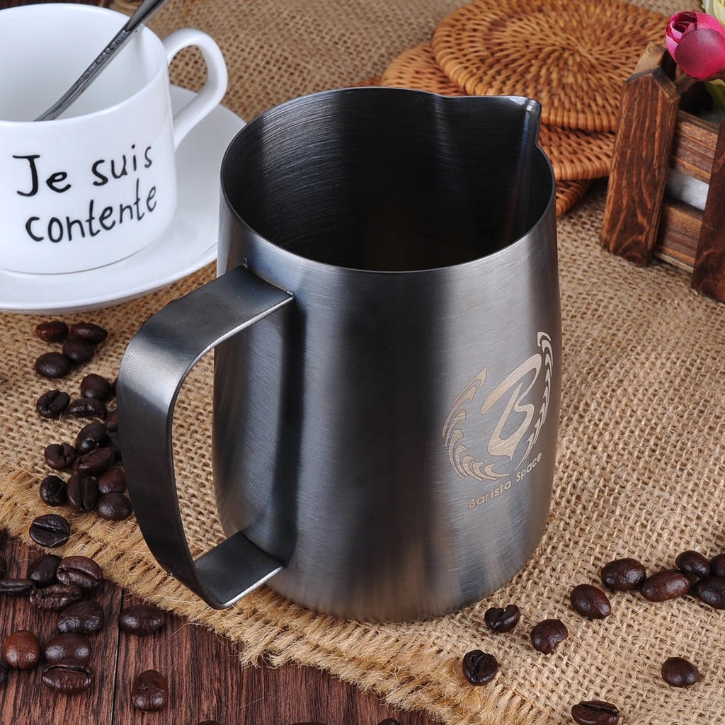 Barista Space Light Black Pitcher ابريق تبخير الحليب
