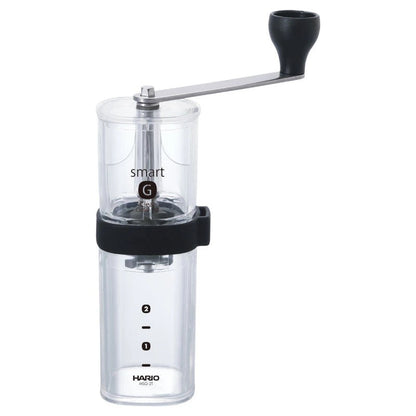 Hario Mill Smart G Grinder Transparent مطحنة يدوية