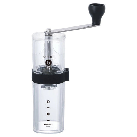 Hario Mill Smart G Grinder Transparent مطحنة يدوية